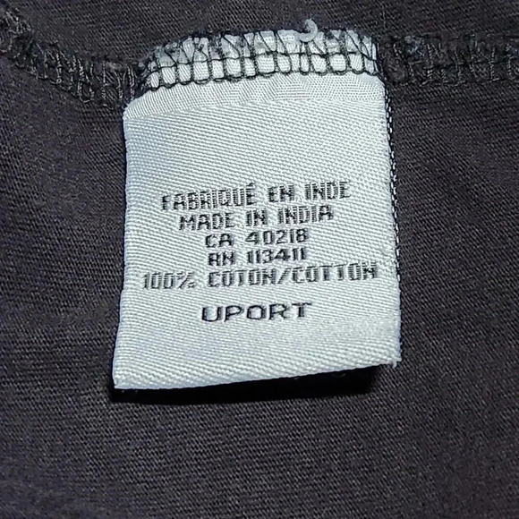 Vintage Y2K Black Karv brown / dark grey embroidered long sleeved crewneck shirt - Picture 13 of 16